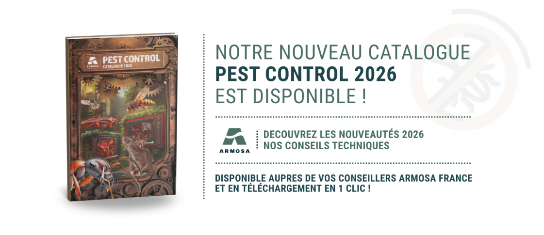 Notre nouveau catalogue PEST CONTROL 2026 est disponible !