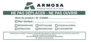 Etiquettes Reglementaires (Signalisation Postes)
