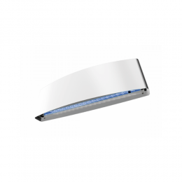 CHAMELEON® SIRIUS X LED MURAL ACIER LAQUE BLANC